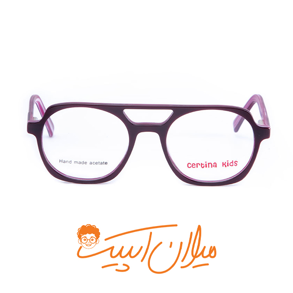 عینک طبی بچگانه سرتینا | مدل B14353| فریم اسیتیت سبک و مقاوم