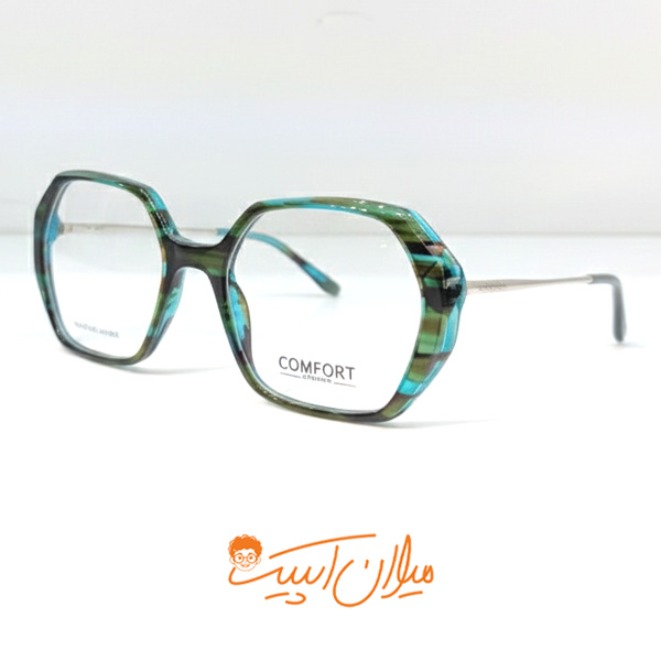 عینک طبی زنانه کامفورت | مدل G9205 | فریم اسیتیت مقاوم و سبک