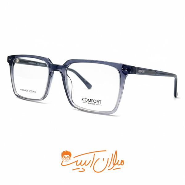 عینک طبی یونی‌سکس | کامفورت | رنگ دودی شفاف