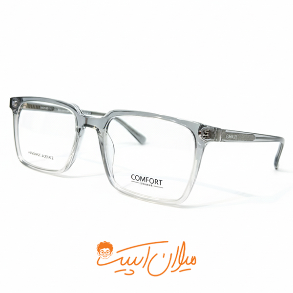 عینک طبی یونی‌سکس | کامفورت | رنگ شفاف کریستالی