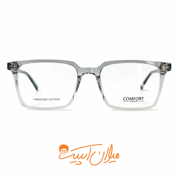 عینک طبی یونیسکس | کامفورت | رنگ شفاف کریستالی